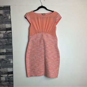 Ports Salmon Color Silk Dress